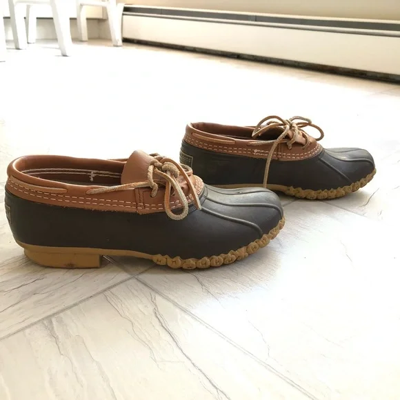 L.L. Bean | Shoes | Ll Bean Boots Rubber Moc In Tanbrown  display picture 3